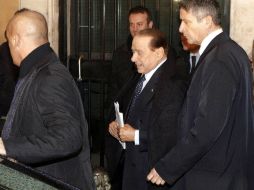 Silvio Berlusconi queda fuera del juego político en la República italiana. EFE / G. Lami