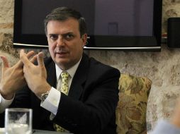 Marcelo Ebrard señala que está dispuesto a acudir ante las autoridades e incluso a debatir el tema en público. EL INFORMADOR / ARCHIVO