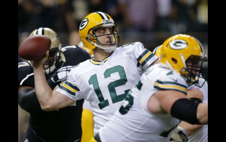 Rodgers completó 341 pases de 520 intentos, con cuatro mil 381 yardas ganadas. AP / ARCHIVO