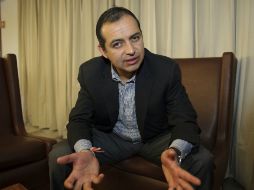 El panista fue captado en una imagen de televisión cuando disfrutaban el partido. EL INFORMADOR / ARCHIVO