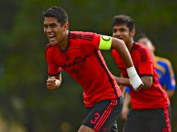 Kevin Magaña y Joaquín Esquivel anotaron los goles aztecas. MEXSPORT / A. Macias