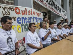 Padres de los normalistas se han manifestado en contra de que se realicen las elecciones. EL INFORMADOR / ARCHIVO