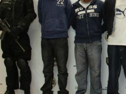 La Comisión Estatal de Seguridad Ciudadana explica que de los tres hombres, uno es menor de edad. NTX / ARCHIVO