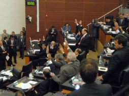 El pleno de la Cámara de Diputados aprobó el acuerdo con el que se reconoce la fracción parlamentaria del Morena. NTX / ARCHIVO