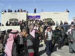 Siguen en Jordania manifestaciones tras el terrorismo cometido por el EI. EFE / J. Nasrallah