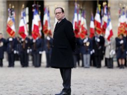 El presidente Hollande ''pidió que fuera mantenido el nivel más elevado, el nivel reforzado''. AFP / ARCHIVO