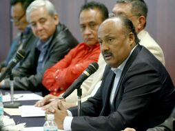 René Juárez busca la unidad del partido. TWITTER / @JuarezCisneros