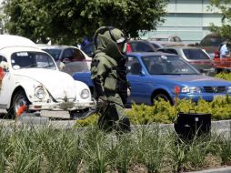 El artefacto explosivo ''nunca representó peligro alguno para persona o bien material'', indica la Sedena. EL INFORMADOR / ARCHIVO