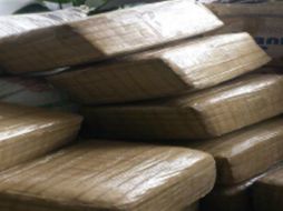 La mariguana quedó a disposición del representante de la Federación, quien continpua con la integración de la averiguación. TWITTER / @PGR_mx