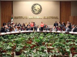 Horacio Duarte apela ante el Tribunal el acuerdo al cual el Instituto llegó durante esta sesión. TWITTER / @INEMéxico