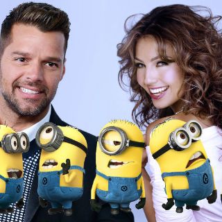 Thalía y Ricky Martín, juntos por primera vez