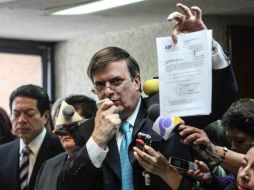 El ex jefe de Gobierno del DF exige derecho de audiencia. SUN / ARCHIVO