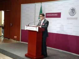 No quiso adelantar si pedirá licencia como diputado local o se postulará por otro instituto político en las próximas elecciones. TWITTER / @Jorge_Sotomayor