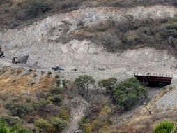 El Ejército Mexicano está patrullando el camino que lleva a la mina en la comunidad Lázaro Cárdenas. EL INFORMADOR / ARCHIVO