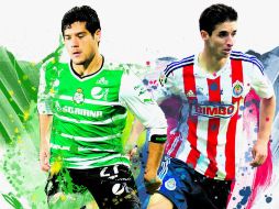 Javier Orozco e Isaac Brizuela son la clave ofensiva de sus equipos, pero aún no han logrado explotar. EL INFORMADOR / J. López
