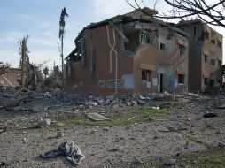 Esta fue la imagen que los radicales mostraron del edificio donde según ellos falleció la rehén. AFP / ESPECIAL
