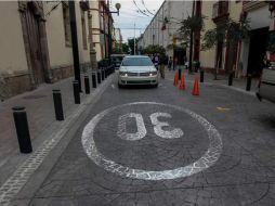 La creación de Zonas 30 es una de las políticas públicas de la presente administración para reducir el riesgo de accidentes. ESPECIAL /