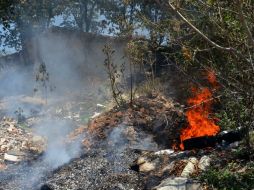 Después de dos horas de haber iniciado, el incendio no ha sido controlado. EL INFORMADOR / ARCHIVO