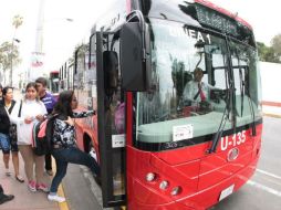 La ruta alimentadora de la Línea 1 de Sitren recorre diariamente 27 kilómetros, parte de avenida Juárez hacia avenida Aviación. TWITTER / @SITEURJAL