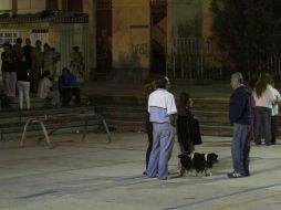 El primer sismo registrado fue de cuatro grados Richter, a las 4:44 horas, con epicentro en Huetamo, Michoacán. NTX / J. González