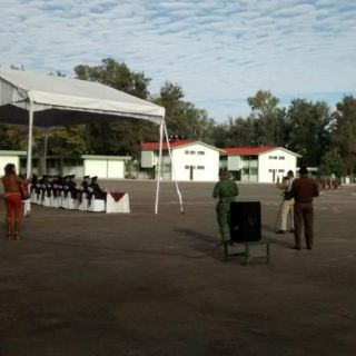 Realizan ceremonia de bienvenida de conscriptos en La Mojonera