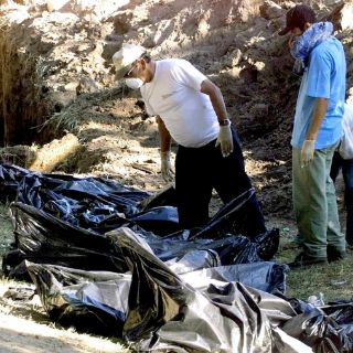 Hallan fosa común con más de 60 cadáveres en Colombia