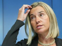 El plan 'reforzará nuestras acciones con el objetivo de restaurar la paz y la seguridad' afirmó  Mogherini, representante de la UE. EL INFORMADOR / ARCHIVO