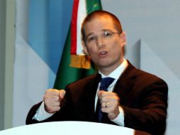 Anaya Cortés insiste en sacar adelante el Sistema Nacional Anticorrupción. NTX / ARCHIVO