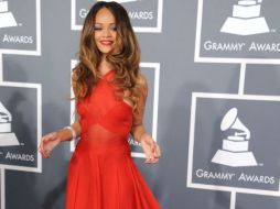 Rihanna, junto con Kanye West y Paul McCartney, interpretará 'FourFiveSeconds'. ESPECIAL / Grammy.com