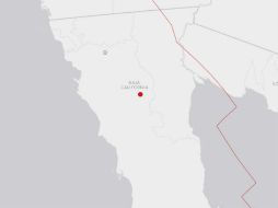 El movimiento telúrico fue a una profundidad de 10 kilómetros. ESPECIAL / earthquake.usgs.gov/