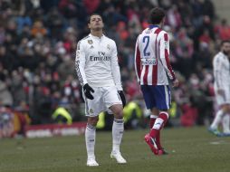 La situación entre Javier Hernández y su compañero creó polémica en redes sociales. NTX / ARCHIVO