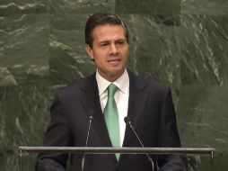 Este es el primer encuentro de esta naturaleza que tiene Peña Nieto con los ministros. NTX / ARCHIVO