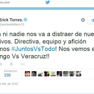 'Cubo' Torres manda mensaje tras video