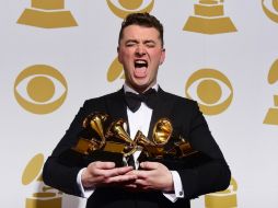 El cantante británico Sam Smith, logró ganar cuatro reconocimientos. AFP / ARCHIVO