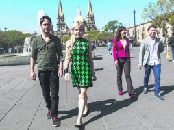 Participan. Virginia Mora, Vanessa Jara, Salvador Ramos y Fernando Loher. EL INFORMADOR / F. Atilano