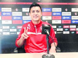 El central del Atlas, Luis Gerardo Venegas, dice que están listos para iniciar la Copa Libertadores de América. ESPECIAL / ATLAS FC