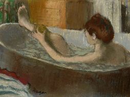 El cerca de un centenar de obras que despliega la pinacoteca parisiense rastrea la presencia del aseo en el arte. EFE /