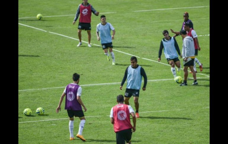 Los melenudos entrenaron este miércoles en sus instalaciones en La Primavera. TWITTER / @LeonesNegrosCF