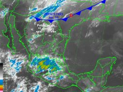 El frente frío 35 provocará temperaturas entre los 5 y -5 grados centígrados en diversos estados del país. TWITTER / @conagua_clima