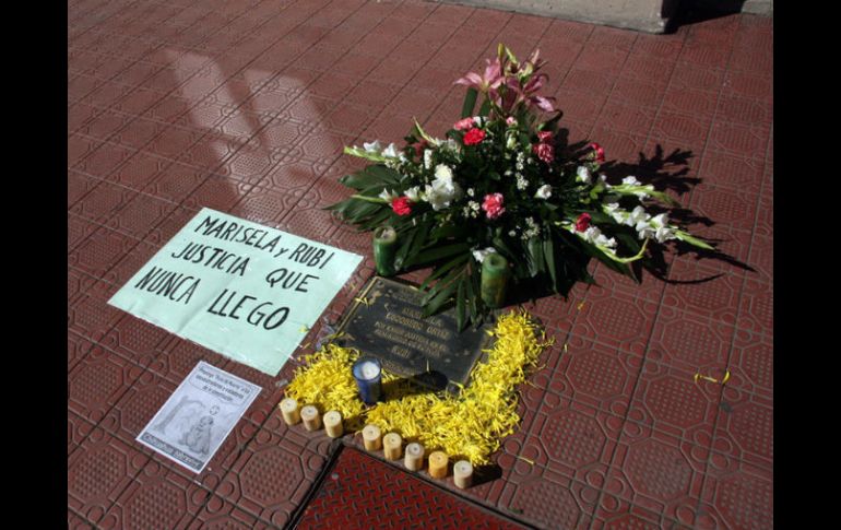La activista Maricela Escobedo fue asesinada el 16 de diciembre de 2010 mientras se manifestaba en Chihuahua. NTX / ARCHIVO