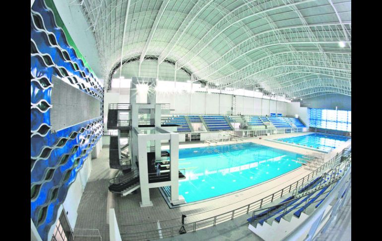 Las competencias del Mundial de Natación se llevarían a cabo en el Centro Acuático que se construyó para los JP de 2011. MEXSPORT / D. Leah