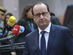 François Hollande fue el mediador de la nochen pasada en Minsk. EFE / S. Lecocq