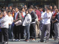 En Guadalajara, a manera de prevención, se desalojaron los edificios de la SEJ, la CEDHJ y la Conagua. EL INFORMADOR / ARCHIVO