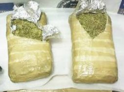 La mariguana quedó a disposición del representante social de la Federación. TWITTER / @PGR_Jal