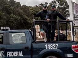 Elementos de la Policía Federal realizaban un recorrido cuando detuvieron a los delincuentes. NTX / ARCHIVO