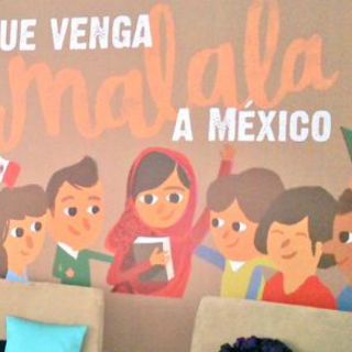 Con cómic y 20 mil cartas, niños invitan a Malala al DF
