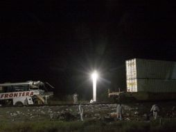 La empresa dueña del autobús se negó a dar una declaración de forma inmediata, pero asegura que emitirá un comunicado. AFP / J. A. Aguilar