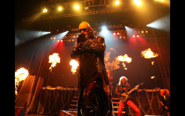 Rob Halford, vocalista de Judas Priest, una de las bandas estelares en el Force Metal Fest 2015. EL INFORMADOR / ARCHIVO