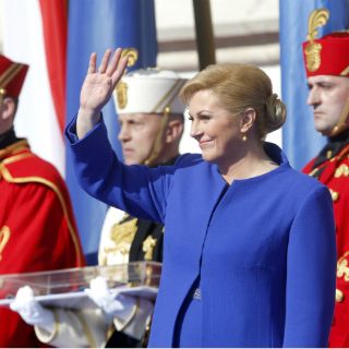 Jura la primera presidenta de Croacia