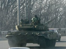 Se trata del primero de los trece puntos del plan de arreglo al conflicto; el segundo es el repliegue del armamento pesado. EFE / A. Ermochenko